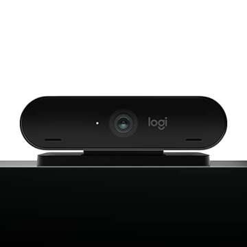 Logitech 4K PRO Magnetic Webcam Ultra HD Webcam for Apple Pro Display XDR