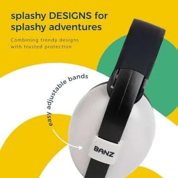 Banz Bubzee Baby Headphones for Noise Protection - Baby Ear Muffs, Newborn Infant & Toddler, 0 to 36 Months, Adjustable