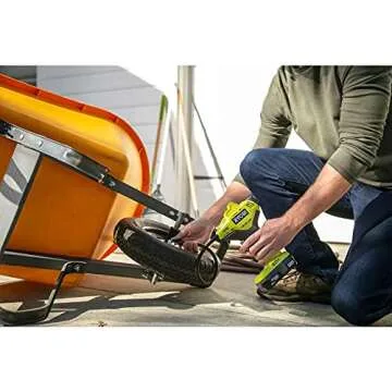 RYOBI P737 18-Volt ONE+ Portable Cordless Power Inflator for Tires (Battery Not Included, Power Tool Only)