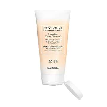 COVERGIRL Hydrating Vegan Cream Cleanser - Gentle & Effective