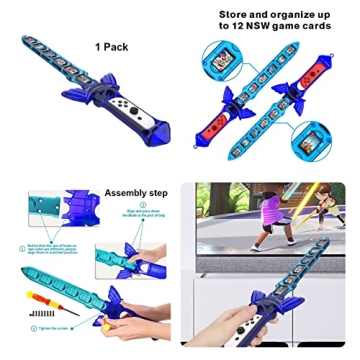 Incredible CODOGOY 11 in 1 Switch Sports Accessories Kit