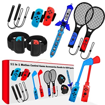 Incredible CODOGOY 11 in 1 Switch Sports Accessories Kit