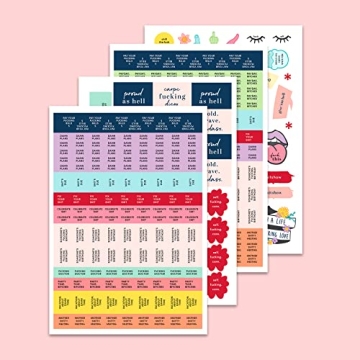 2024 She Believed She Could Planner with Stickers