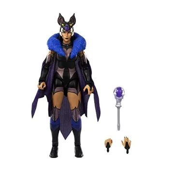 Masterverse Sorceress Evil-Lyn Collectible Action Figure with Accessories, 7 Inch