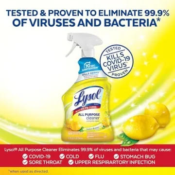 Lysol All-Purpose Cleaner Sanitizing Spray with Lemon Scent 32oz