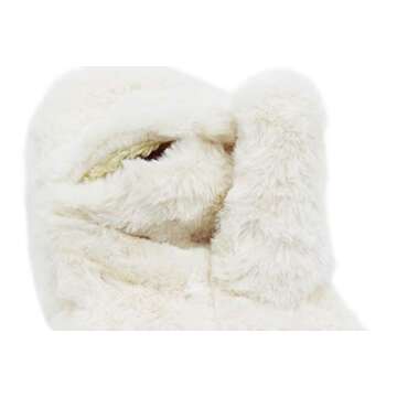 JUMISEE Women Winter Faux Fur Flip Cover Mittens