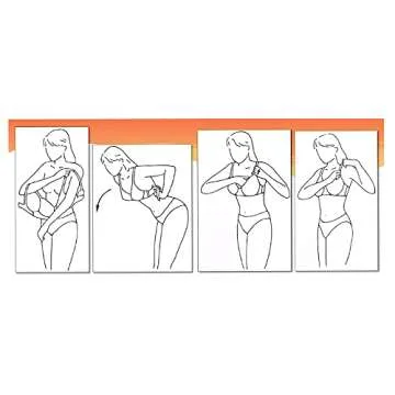 Post Surgical Bra Front Closure Post Surgery Bra Post Op Front Close Bras Sports Bra Mastectomy Bra Wirefree for Women (X-Large, Black)