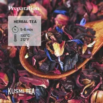 Kusmi AquaRosa Herbal Tea - Hibiscus Berry Blend
