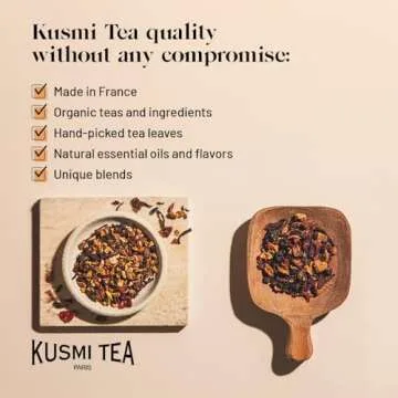 Kusmi AquaRosa Herbal Tea - Hibiscus Berry Blend