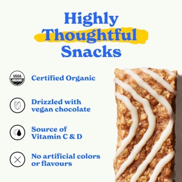 MadeGood Mornings Soft Baked Breakfast Bars, Cinnamon Bun 1.06 Oz