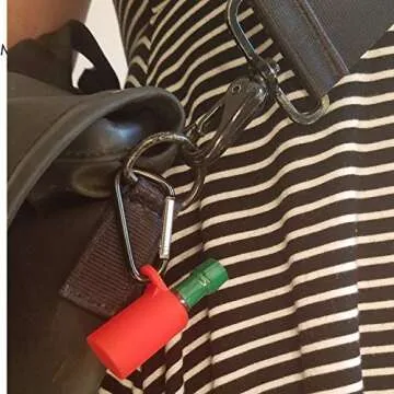 Tabasco Sauce Keychain with Mini Hot Sauce Bottle