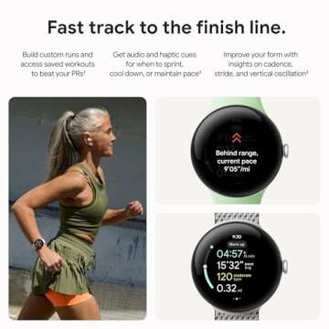 Google Pixel Watch 3 - Advanced Fitness Tracker Smartwatch