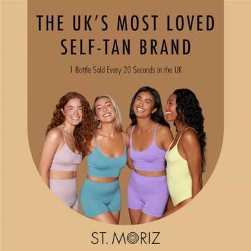 St. Moriz Professional Medium Self Tanner Mousse with Tanning Mitt Bundle - 200ml - Sunless Instant Self Tanning Foam for a Golden, Natural Looking Fake Tan - Moisturizing Aloe Vera & Vitamin E