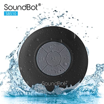 Water Resistant Bluetooth Shower Speaker SB510 – 6hrs Playtime