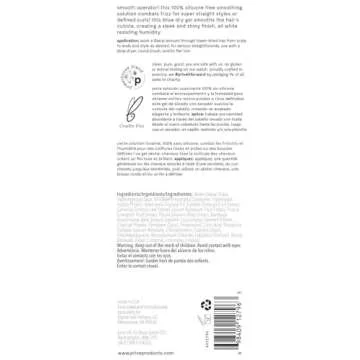 Prive Smoothing Solution (3 Fluid Ounces / 88 Milliliters) - Combat Frizz Creating a Sleek Finish for Straight, Defined and Soft Hair