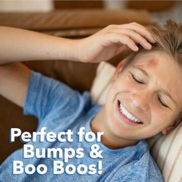 TheraICE Junior Migraine Relief Cooling Gel Cap - Headache Mask