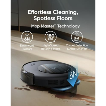 eufy Omni C20 Robot Vacuum & Mop Combo Self-Emptying Ultra-Slim