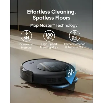 eufy Omni C20 Robot Vacuum & Mop Combo Self-Emptying Ultra-Slim