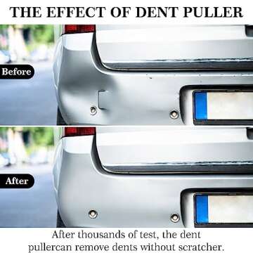 Dent Puller, 3 Pack Powerful Car Dent Puller, Car Dent Removal Kit Handle Lifter, Suction Cup Car Dent Remover Tool, Paintless Dent Repair Kit for Car Dent, Glass, Mirror, Tiles and Objects Moving