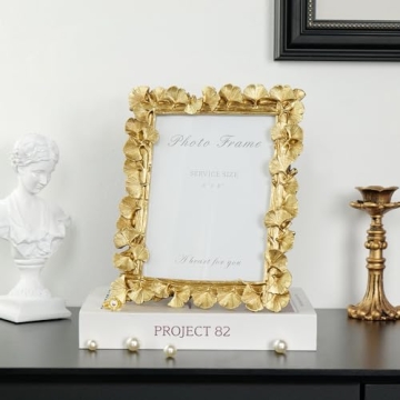 Vintage Gold VAN GOGH ART 6x8 Picture Frame Hand-Crafted Resin