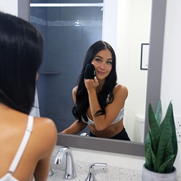 b.​tan Face + Body Self Tanning Mitt Kit | Face & Body Mitt Bundle - Streak-Free, Velvety Soft, Reusable & Washable Self Tanner Mitt for Sunless Tan, Body Lotion, Tanning Lotion, Sprays, & Gels