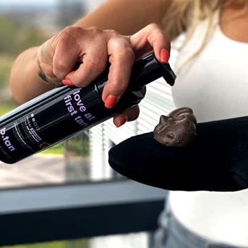 b.​tan Face + Body Self Tanning Mitt Kit | Face & Body Mitt Bundle - Streak-Free, Velvety Soft, Reusable & Washable Self Tanner Mitt for Sunless Tan, Body Lotion, Tanning Lotion, Sprays, & Gels