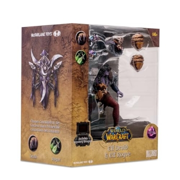 McFarlane World of Warcraft Elf Druid Rogue Figure