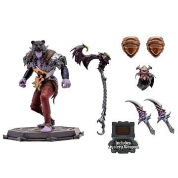 McFarlane World of Warcraft Elf Druid Rogue Figure