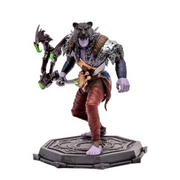 McFarlane World of Warcraft Elf Druid Rogue Figure