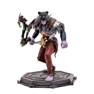 McFarlane World of Warcraft Elf Druid Rogue Figure