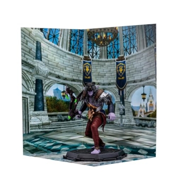McFarlane World of Warcraft Elf Druid Rogue Figure