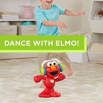Sesame Street Let's Dance Elmo: 12-inch Elmo Toy that Sings and Dances, With 3 Musical Modes, Sesame...