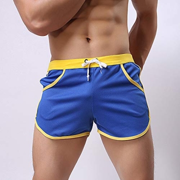 Rexcyril Men's Lightweight Running Shorts for Comfort