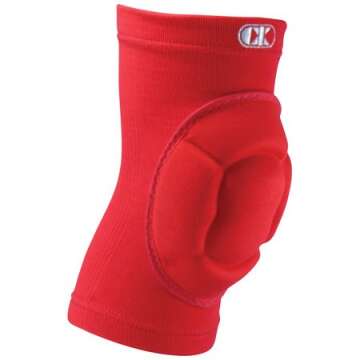Cliff Keen "The Impact" Wrestling Knee Pad - Scarlet