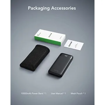 Portable Charger with Built-in Cables for All Devices