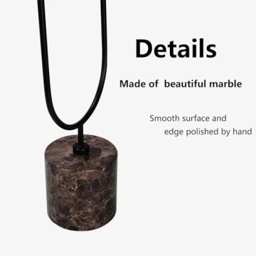 Elegant 2 Arm Marble Candle Holder for Home Decor