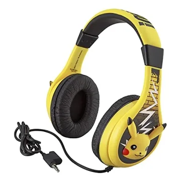 Pikachu Wired Kids Headphones with Volume Control