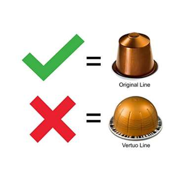 Nifty Small Nespresso Original Line Capsule Drawer – Black, 40 Capsule Pod Pack Holder, Non-Rollin...