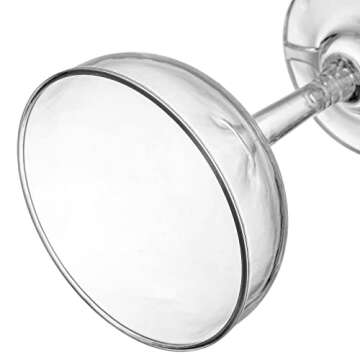 Peohud Set of 20 Coupe Cocktail Glasses, 5 Oz Unbreakable Small Acrylic Martini Glasses, Reusable Champagne Cups for Party, Home, Bar, Wedding, Picnic