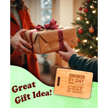 Unique Engineer Cutting Board Gift for Cooking Enthusiasts