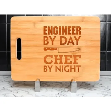 Unique Engineer Cutting Board Gift for Cooking Enthusiasts