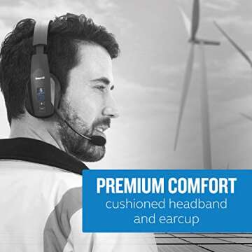 BlueParrott B450-XT Noise Cancelling Bluetooth Headset
