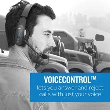 BlueParrott B450-XT Noise Cancelling Bluetooth Headset