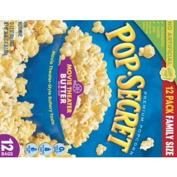 Pop Secret Microwave Popcorn, Movie Theater Butter, 12 Ct
