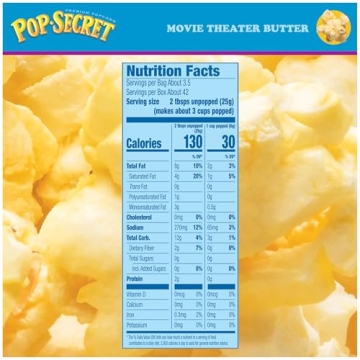 Pop Secret Microwave Popcorn, Movie Theater Butter, 12 Ct