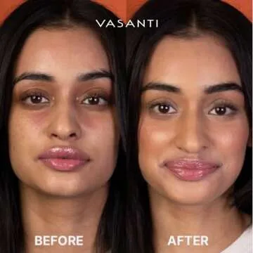 Liquid VO2 Undereye Color Corrector and Concealer by VASANTI - Medium to Deep Skin Tones - Paraben Free, Gluten Free - Look Younger with this Dark Circle Concealer