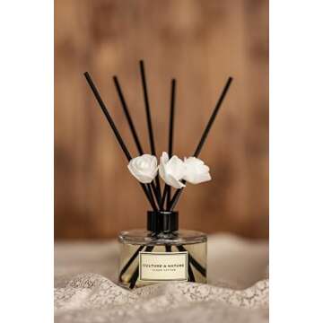 CULTURE & NATURE Reed Diffuser Set with Elegant Design