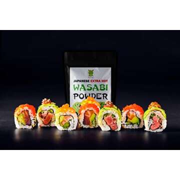 Dualspices Japanese Wasabi Powder 3.2 Oz (90 Grams) Extra Hot - No Fillers - 100% Pure