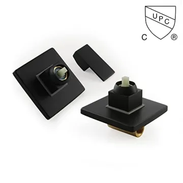 SKOWLL Matte Black Shower Valve Kit, Durable & Stylish