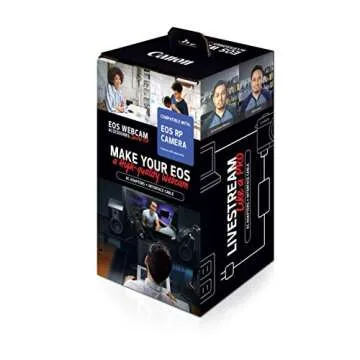 Canon EOS Webcam Accessory Starter Kit, for Select EOS R Series Digital Cameras, AC Adapter AC-E6N, ...